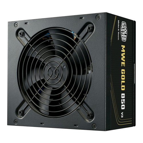 COOLER MASTER ALIMENTATORE MWE GOLD 850 V3, UK, 850W 80+GOLD NON MODULARE ATX 3.1 VENTOLA 120MM, GAR